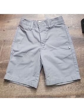 Dennis Boys Gray Shorts Sz 12 Slim